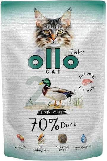 Ollo No.2 Nasses Katzenfutter mit Ente 85gr
