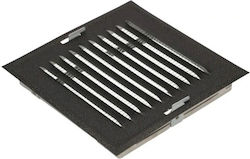 AirRoxy Vent Louver 14x14cm Square with Sieve