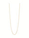 Prince Silvero Silver Gold Plated Neck Chain