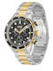 Boss Men's Battery Chronograph Watch With Gold Stainless Steel Bracelet