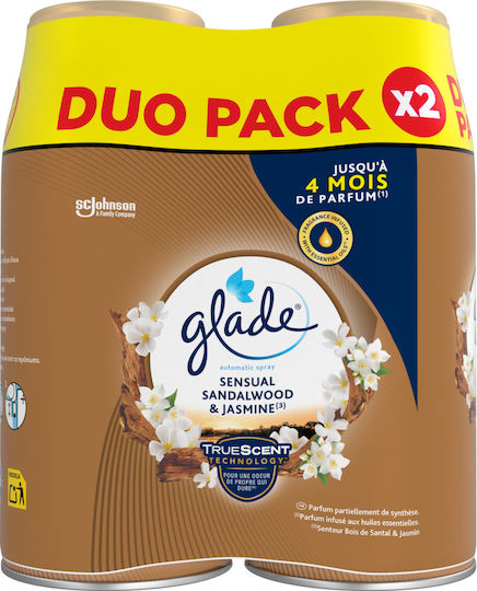 Glade Raumduft Ersatz Sandelholz & Jasmin 2x269ml
