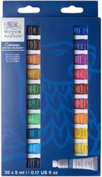 Winsor & Newton Cotman 20 Χρώματα 5ml Winsor & Newton Cotman 20 Χρώματα 5ml
