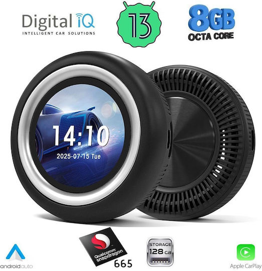 Digital IQ RTM Stream 8129 AI Box Жичен-Безжичен Carplay към Android