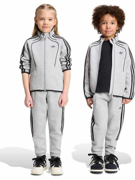 Kids Sweatpants Set Grey Heather