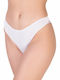 Damen-Brasilien mit Spitze Weiß