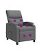 Relax Sessel Massage Grau 66x95x100cm