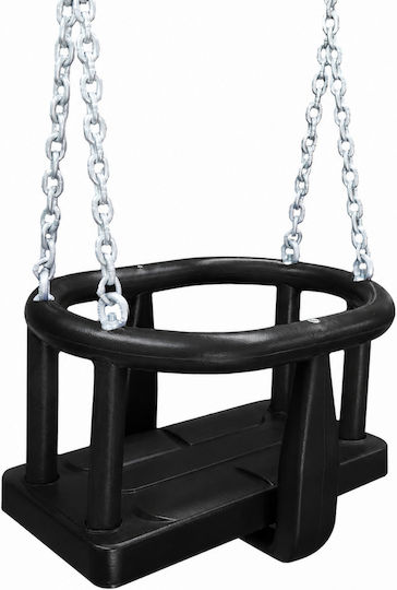 Aufhängige Kinder Schaukeln für den professionellen Gebrauch Metall Schwarze