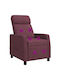 Πολυθρόνα Relax Massage Μοβ 66x95x100cm