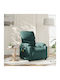 Scaun De Relax Masaj Cu Puf Verde Închis 75x99x99cm