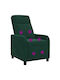 Relax Samt Sessel Dunkelgrünes 66x95x100cm