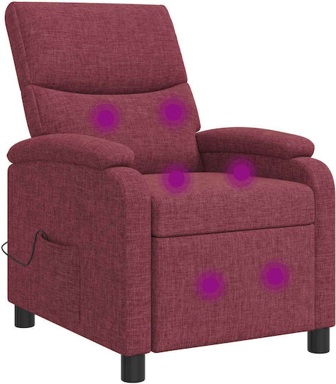 Relax Sessel Rote Massage 66x95x100cm