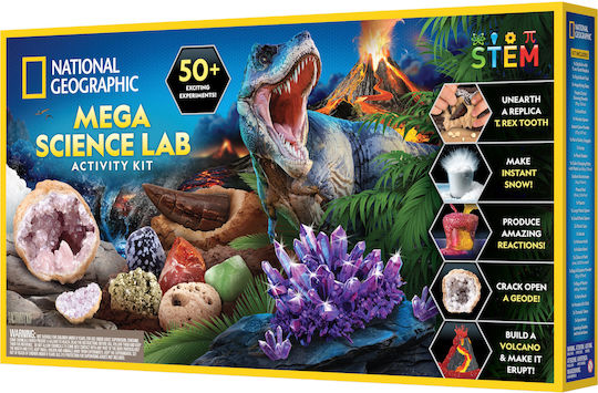 National Geographic Mega Science Lab Activity Kit Εκπαιδευτικό Παιχνίδι