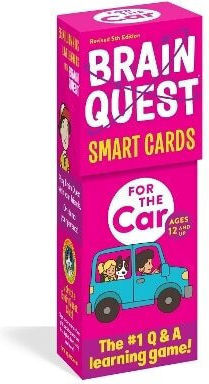 Brain Quest For The Car Smart Cards Revised 5th Workman Publishing Workman Children's