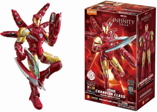 Marvel Studio's Infinity Saga Blokees Champion Class Iron Man Modeling Set