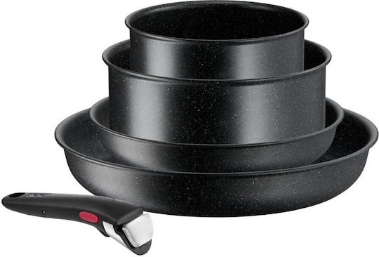 Tefal Ingenio Комплект съдове за готвене с покритие от камък 5 части