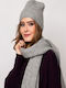 Beanie Căciulă Tricotată Pentru Femei Gri Culoare