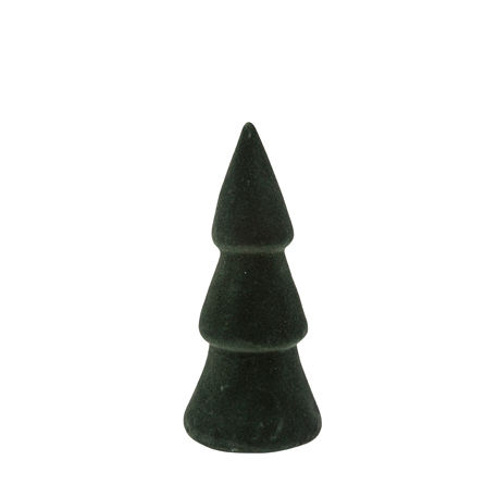Christmas Decorative Ceramic Tree 15.5cm Green