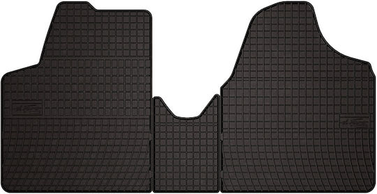 Covorașe Auto Din Cauciuc Fiat Scudo Ii Van 2007-2016 Negre Personalizate