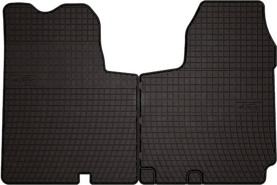 Rubber Car Mats Opel Vivaro A Van 2001-2014 Black Fitted