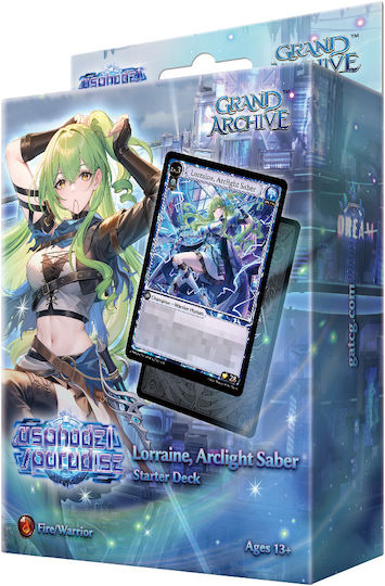 Grand Archive Asphodel Paradise: Lorraine, Arclight Saber Deck (EN)