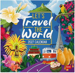 Legami Milano Travel World Calendar anual de pe...