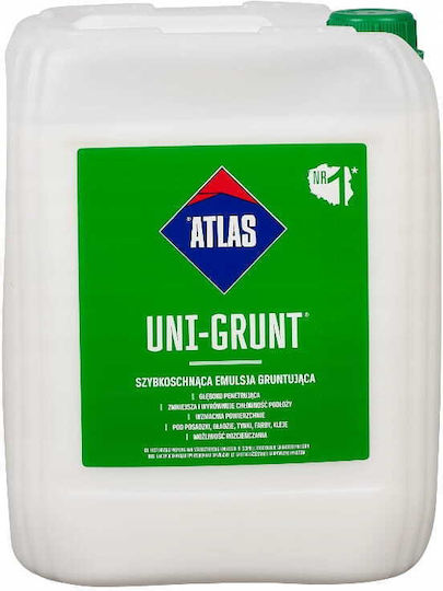 Atlas Quick-trocknende Grundierung Emulsion Unigrunt 10 L