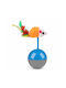 Interactive Toy Cats Mouse Rocking Base Blue