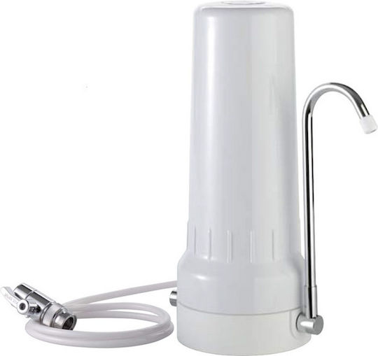 Atlas Filtri Depural Top Water Filter Device Single Countertop with Faucet 5-0049B