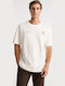 HER Log Tricou Alb