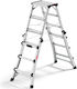 Hailo Aluminum Ladder with 2x6 Steps