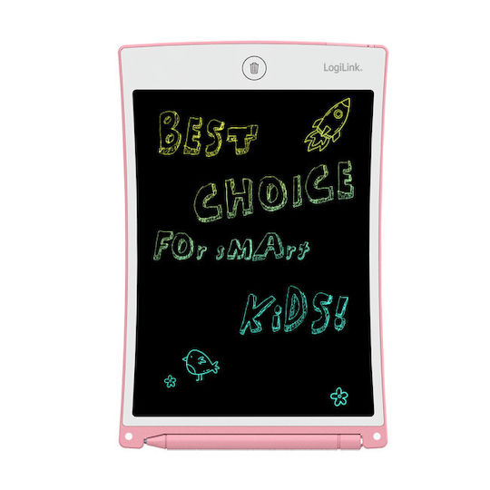 LogiLink LCD Писалка 8.5" Многоцветна Розова AA0180
