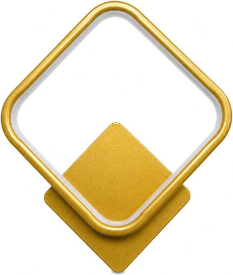 VenCore Corp de Iluminat de Perete Modern cu LED Integrat și Lumină Albă Reglabilă Auriu 25x5.5cm