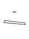 Luma Adjustable Black LED Ceiling Light with Warm White Light