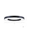 Luma Circle Ceiling Light Black LED With Warm White Light 80x80cm