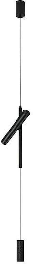 Luma Black LED Pendant Ceiling Light with Warm White Light