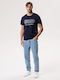OPEN LOGO 03 Tricou Cu Mânecă Scurtă Rodie