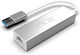Inca IUSB-03TX Netzwerkadapter USB-C mit Verkabelt Verbindung Gigabit Ethernet