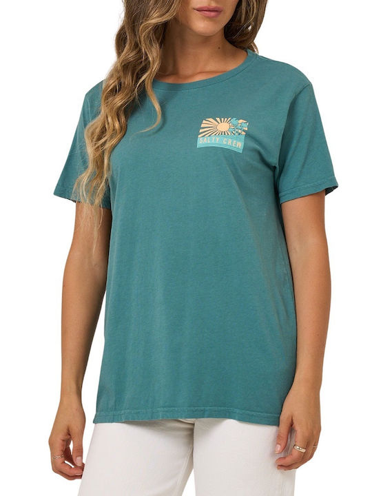 Salty Crew Γυναικείο T-shirt Teal