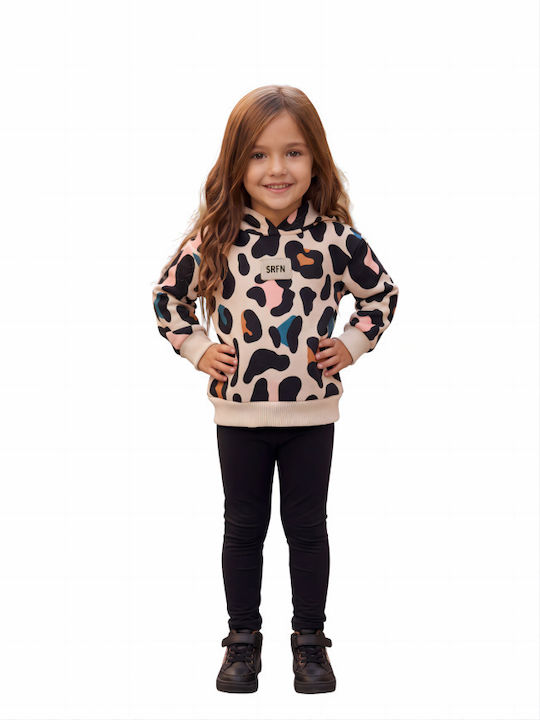 Serafino Kinder Trainingsanzüge Beige/Schwarz