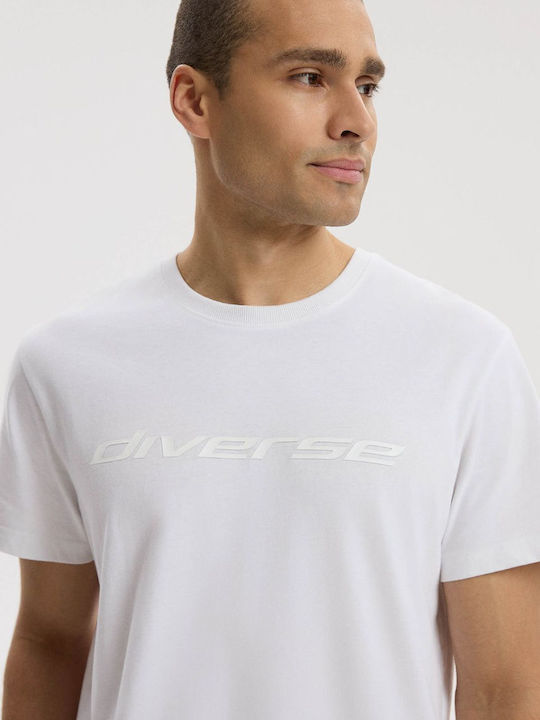 Diverse CORE LOGO 261A Tricou Alb