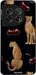 Sonique Diva Series Handyhülle Für OnePlus 11 5G Kirsch Cheetah