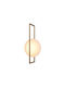 Luma Luma Wandleuchte mit Integrierter LED und Warmes Weiß Licht Gold 17cm