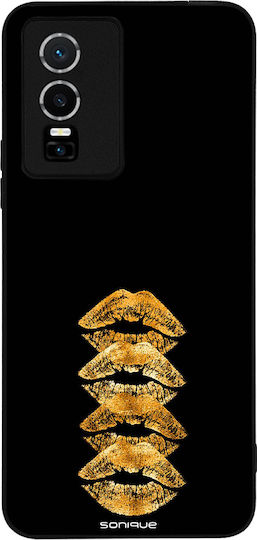 Husă Sonique Diva Series Vivo Y74s Vivo Y76 5G Săruturi Aurii