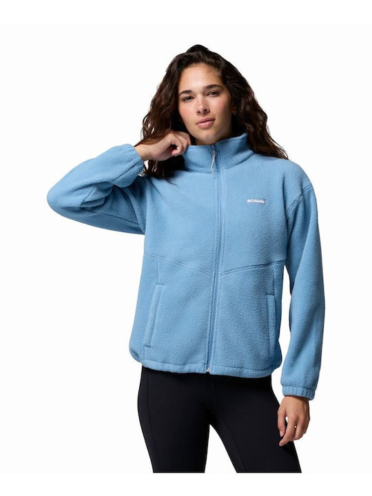 Columbia Fleece Damen Strickjacke mit Reissvers...