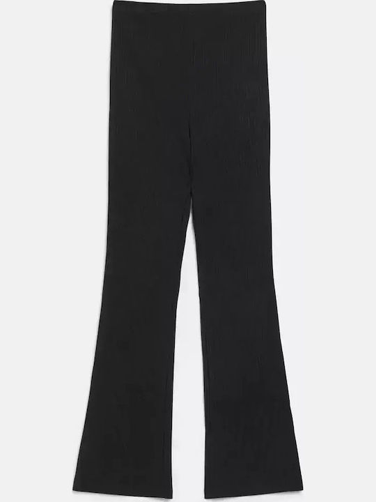 Kinderleggings Lang Schwarz