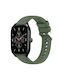 Amazfit Gts 4 Curea Cu Textură În Dungi 20mm Din Silicon Verde Închis