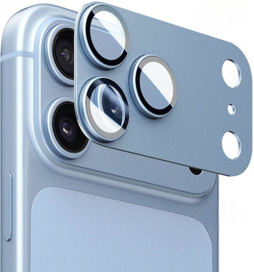 Orso Протектор за камера Закалено стъкло Светлосиньо за iPhone 18 Pro Max