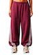 Damen Jogginghose Burgundisch