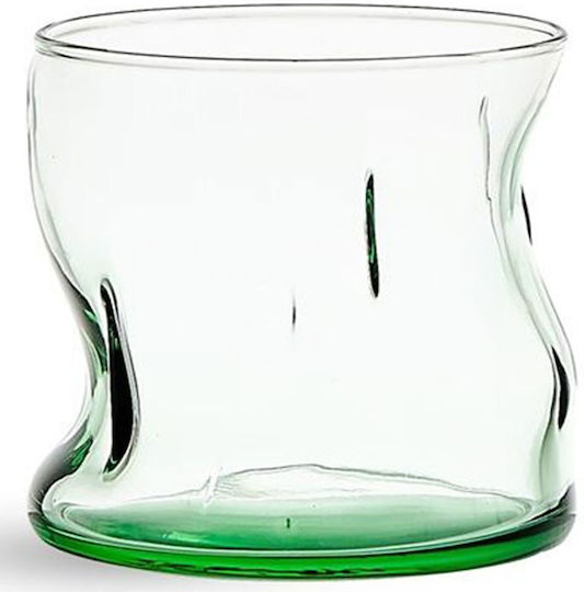 Hermia Set Pahare Pentru Apă Din Sticlă Verzi 340ml 4 Bucăți