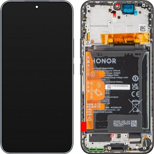 Honor Οθόνη με Μηχανισμό Αφής για Honor 400 (Μαύρο)